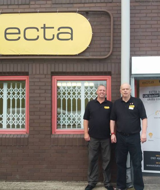 Ecta Launch New Bromsgrove Smart Meter Training Facility Ecta - smart meter trainers and assessors mark and matt at ecta s new bromsgrove training centre